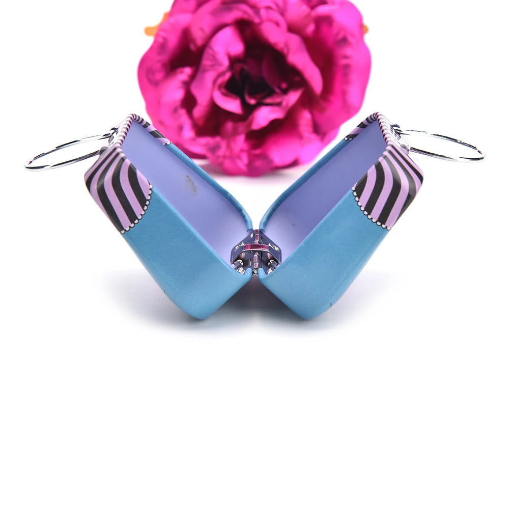 Мини жестяная Сумочка ретро чемодан маленькая прямоугольная коробка конфет