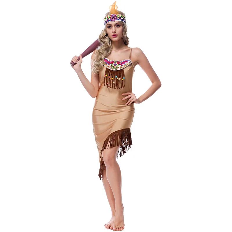 Женский костюм для косплея на Хэллоуин индийское платье принцессы оригинальное