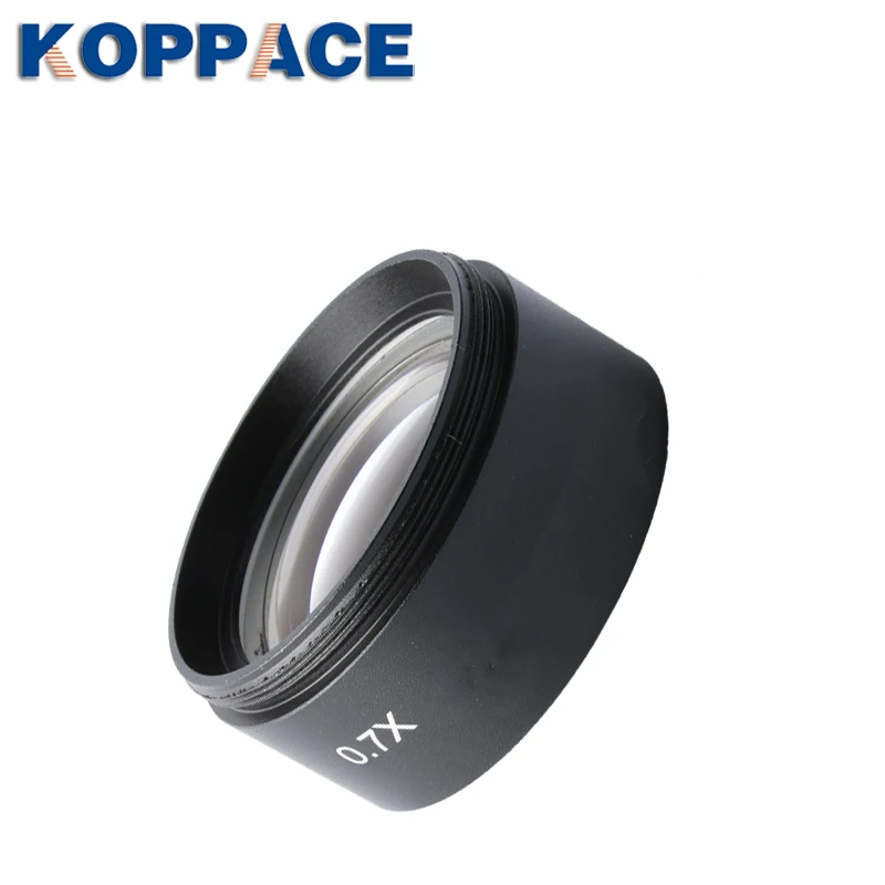 Стерео микроскоп KOPPACE 0.7X линза Барлоу 120 мм микроскопа с рабочим расстоянием 48