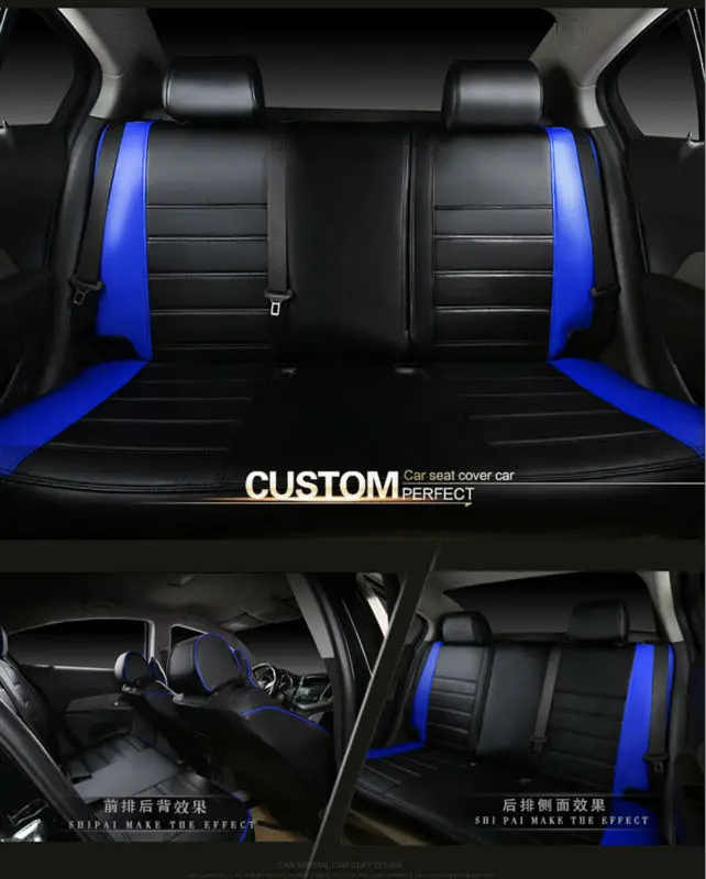 Автомобильные чехлы для сидений Agila Vectra Zafira Astra GTC PAGANI ZONDA SAAB Spyker RAM HUMMER CC набор из кожзаменителя подстилки аксессуаров.