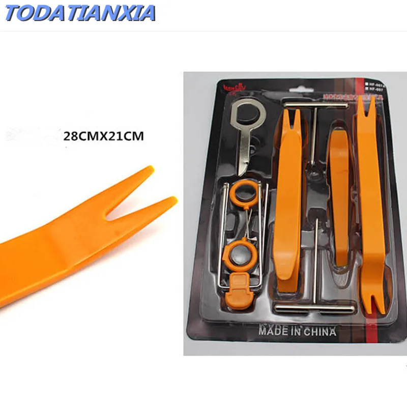 Car Styling Door Clip Dash Audio Panel Installer Pry Tool For bmw e36 opel astra g audi a3 8v j toyota chr a6 c7 | Автомобили и