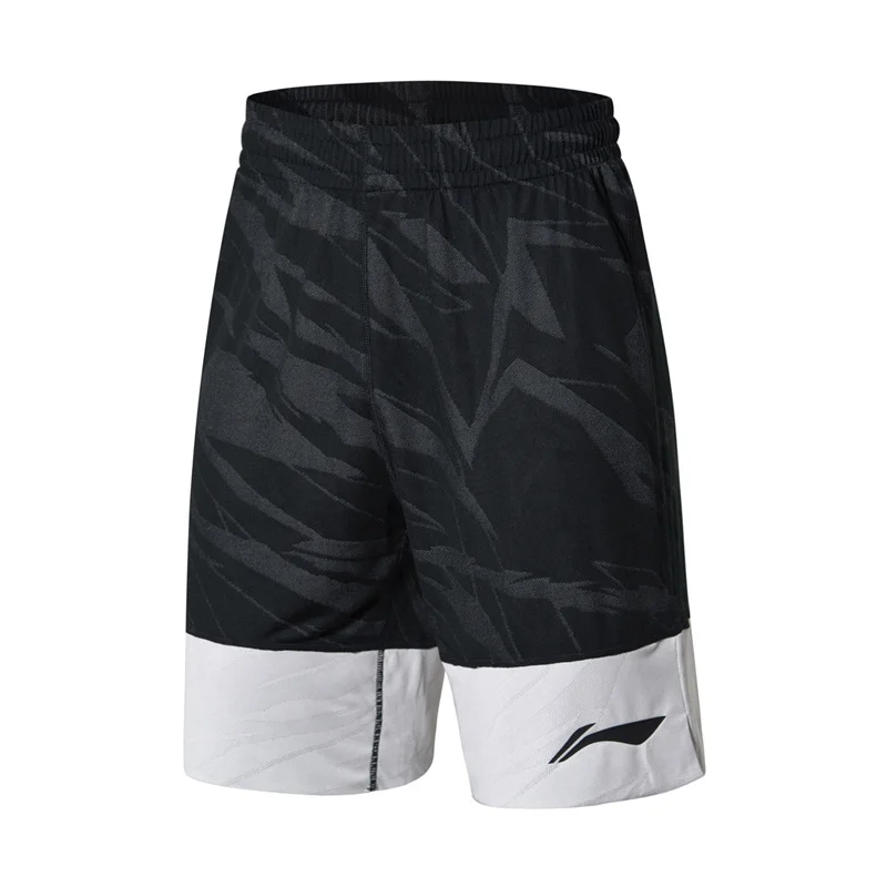 AAPN287-4H Li-Ning мужские спортивные шорты для баскетбола, тонкие, полиэстер, дышащие, удобные, с подкладкой, спортивные шорты AAPN287 MKD1594 - Цвет: AAPN287-4H