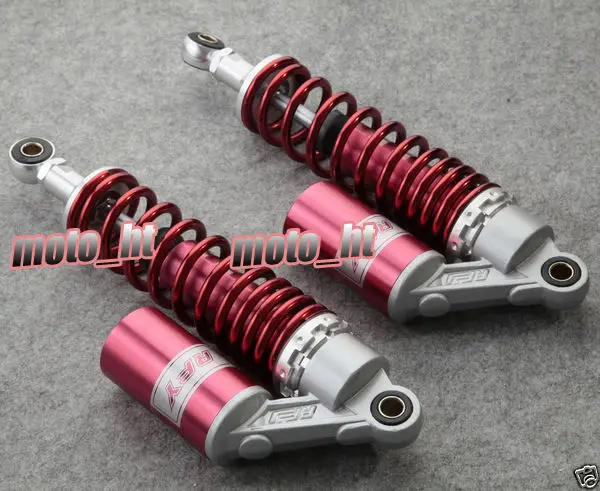 Universal 320mm 12.5&quot Motorcycle Rear Air Bushing Shock Absorbers Suspension for Honda TRX250R 450R 400ER Quad ATV Go Kart RED |