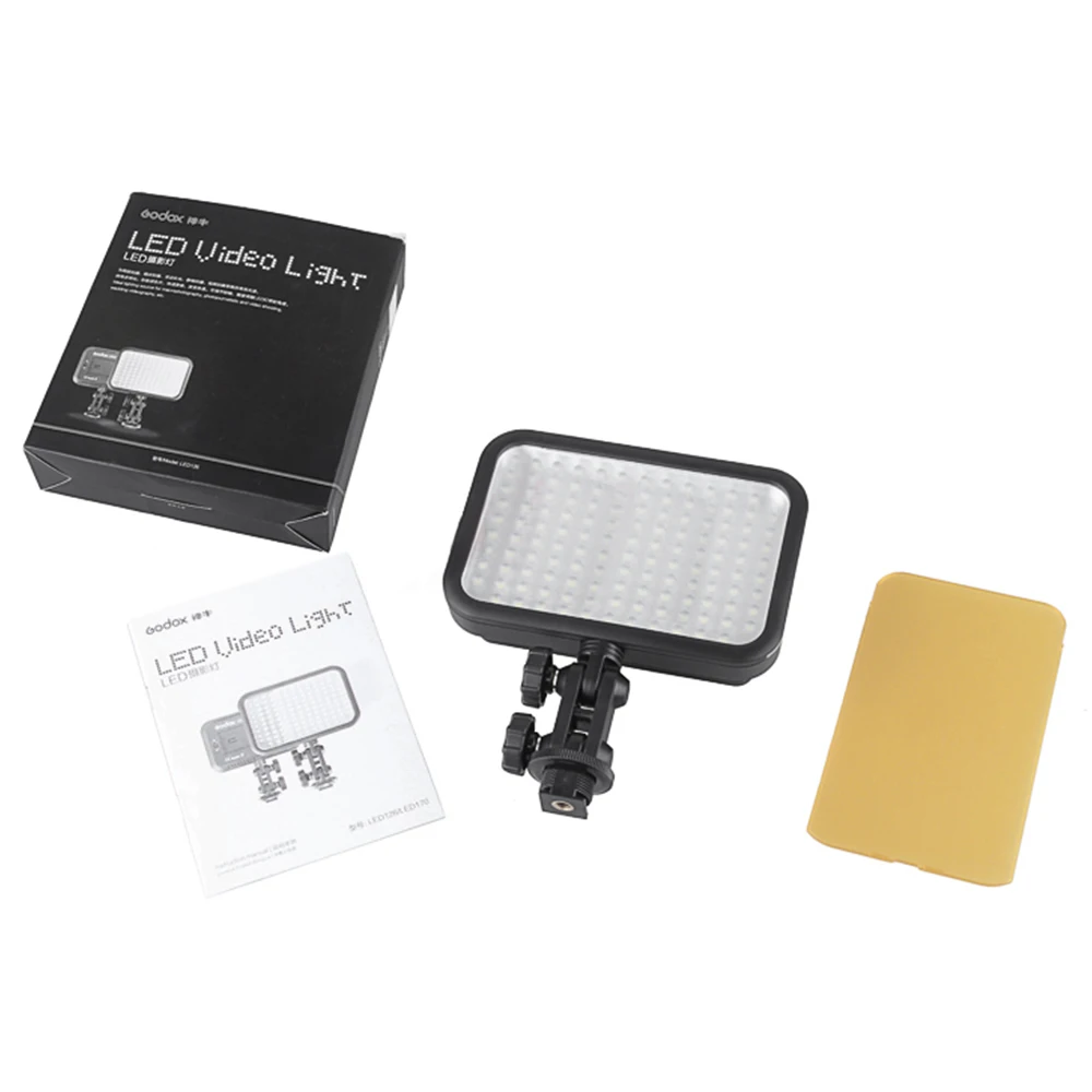 Godox 126 светодиодный светильник для телефона и видео фото лампа камеры горячий
