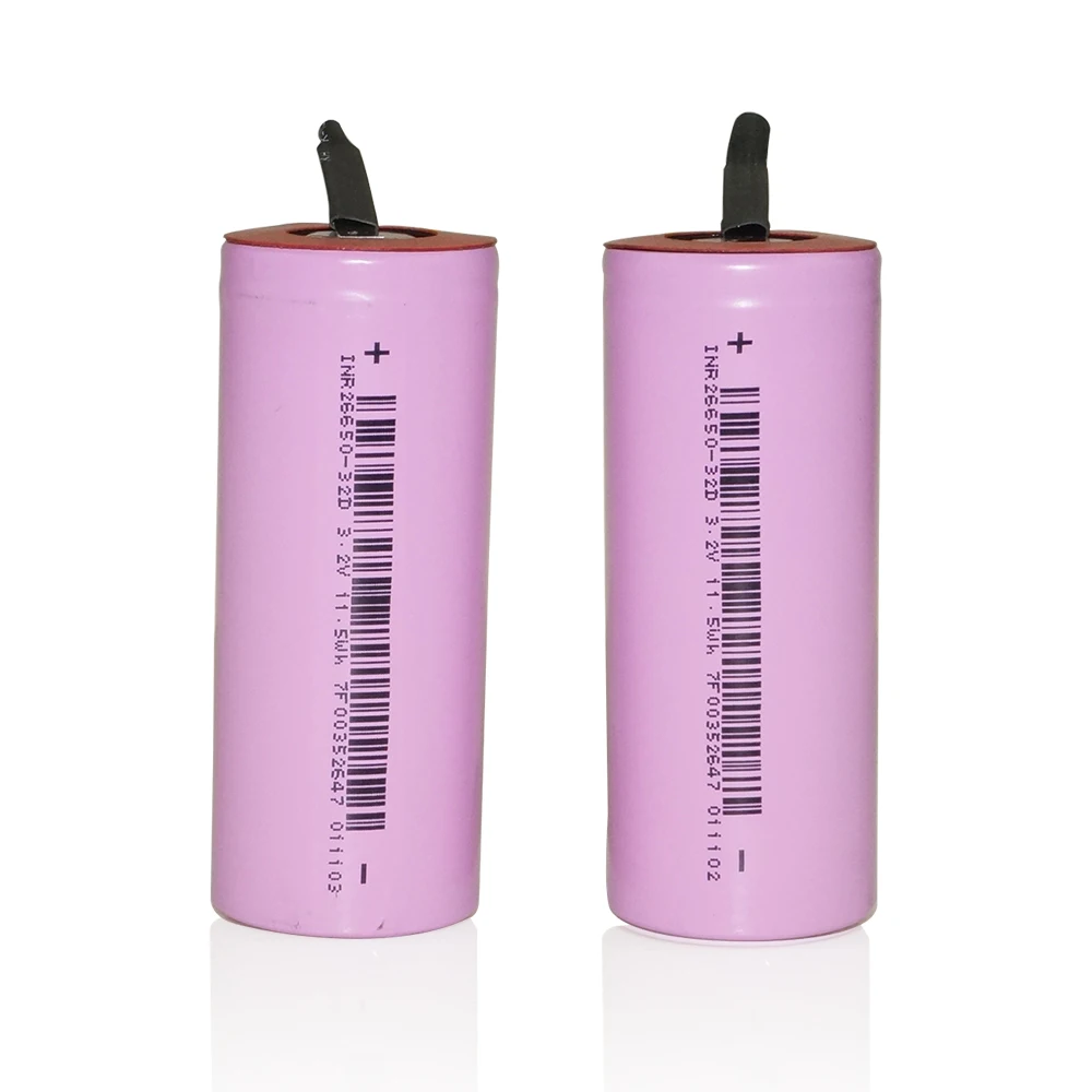 IFR 26650 3 2 V 3200mAh LiFePO4 аккумуляторная батарея с вкладками|rechargeable battery|cell lifepo426650 rechargeable
