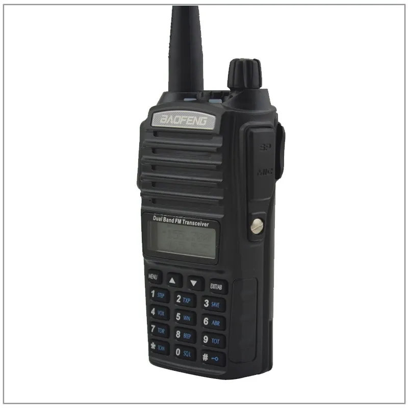 8 Вт Высокая выходная мощность UV-82 Baofeng Радио Walkie Talkie двухдиапазонный 136-174 МГц и 400-520 МГц радиопередатчик Ham Baofeng UV 82
