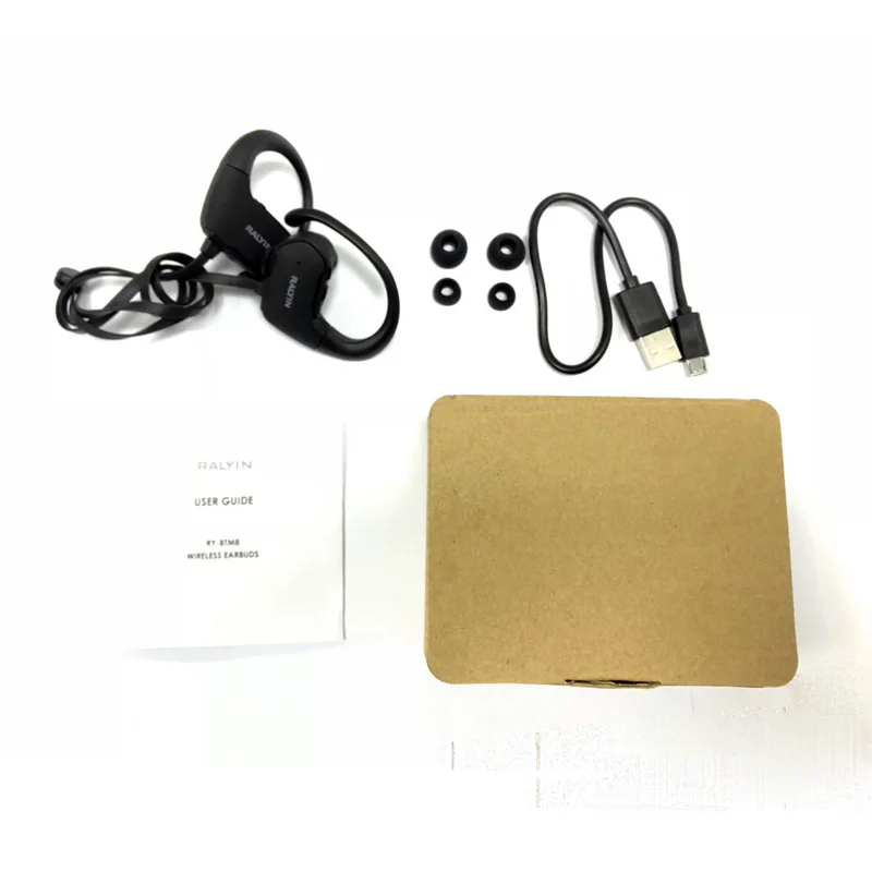 Ralyin M8 bluetooth 5,0 наушники IPX7 водонепроницаемые спортивные беспроводные наушники 8 часов воспроизведения auriculares bluetooth inalambrico