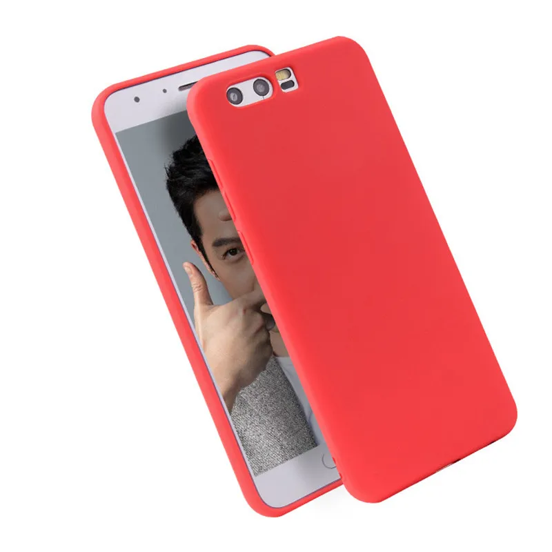 HOECOGE Matte Soft Silicone Mobile Phone Case For Huawei Honor 9 TPU 5.15&quot Protective Cover Coque Fundas Capa | Мобильные