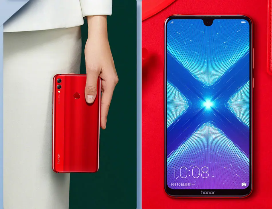 Мобильный телефон Honor 8x Max, 7,12 дюймов, 6 ГБ ОЗУ, 64 Гб ПЗУ, Восьмиядерный процессор Snapdragon 636, Android 8,1, 5000 мА/ч, Мп+ МП
