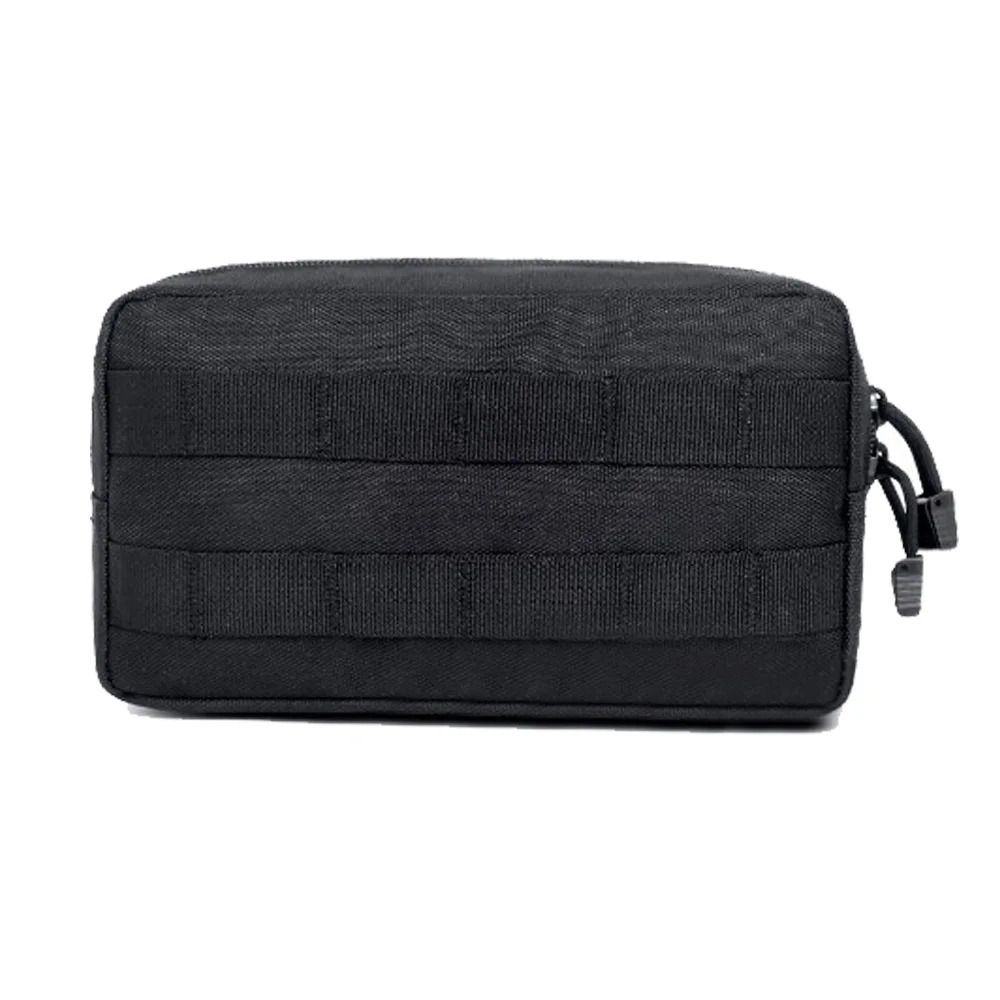 Black 1000D Тактический Molle Мешок Большой универсальный мешок многофункциональный EDC журнал поясная Сумка военный жилет аксессуары - Цвет: Black