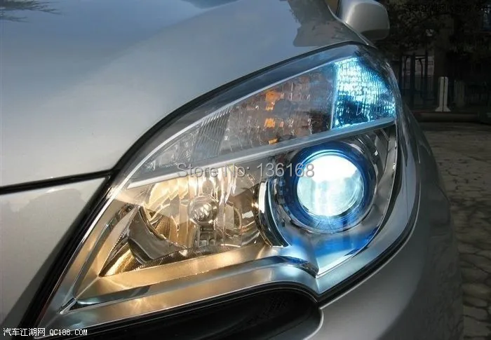 Бесплатная доставка 10 шт. Ледяной Синий/холодный белый лампа Led Cob Pingo T10 + forte Farol Frete