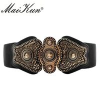 maikun wide belts for women belt designer brand elastic belt high quality