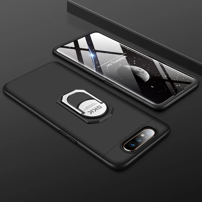 Чехол для samsung Galaxy A80, роскошный защитный чехол с магнитным кольцом, противоударный чехол для samsung A80, SM-A805F корпус