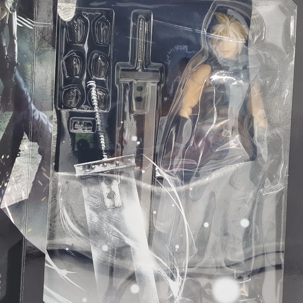 Final Fantasy Play Arts Kai Cloud Strife 2 я коллекция аниме модель игрушки фигурка 270 мм Playarts Doll