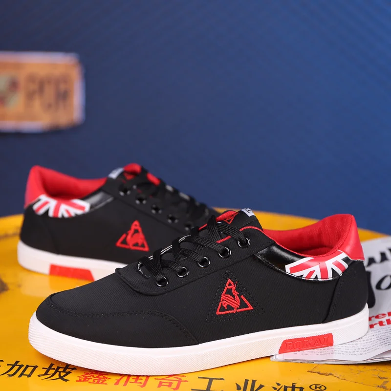 2018 New Spring Summer Men Shoe Breathable Casual Shoes Mens Canvas for Lace-Up Fashion Flat Male | Обувь