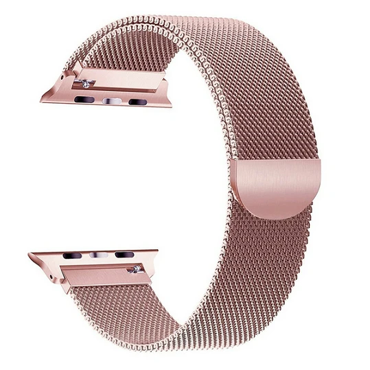 20 шт. Миланский Браслет ремешок для Apple Watch серии 1 2 3 4 38 мм/40 мм 42 мм/44 мм ремешок петля для Apple Watch - Цвет: Rose pink