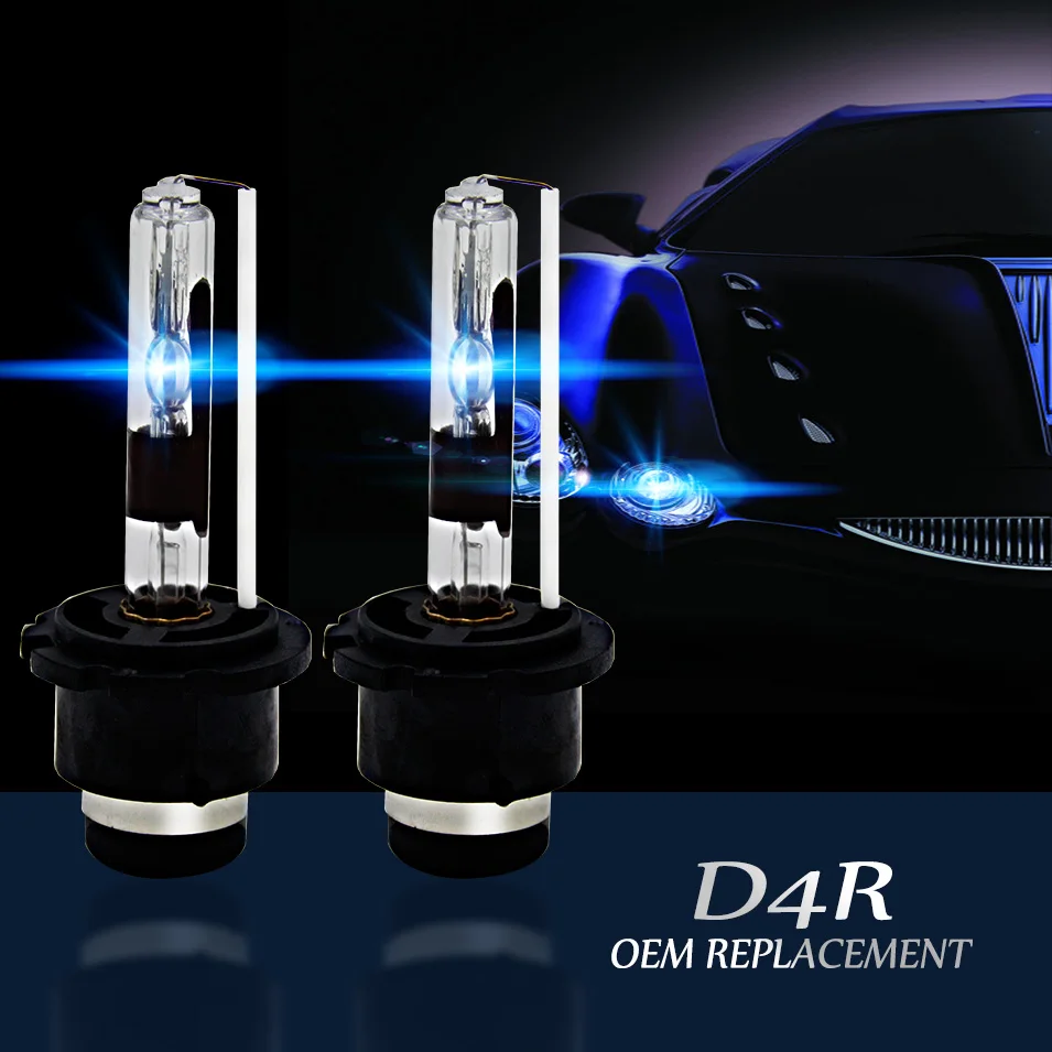 1 пара HID лампа D4R ксеноновая глобус 35 Вт 4300K 5000K 6000K 8000K 10000K 12000K|hid bulb|xenon hidhid lamp |