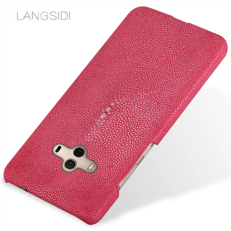 

Luxury brand mobile phone case pearl fish half a pack of mobile phone case For Huawei Mate 10 phone case custom processing