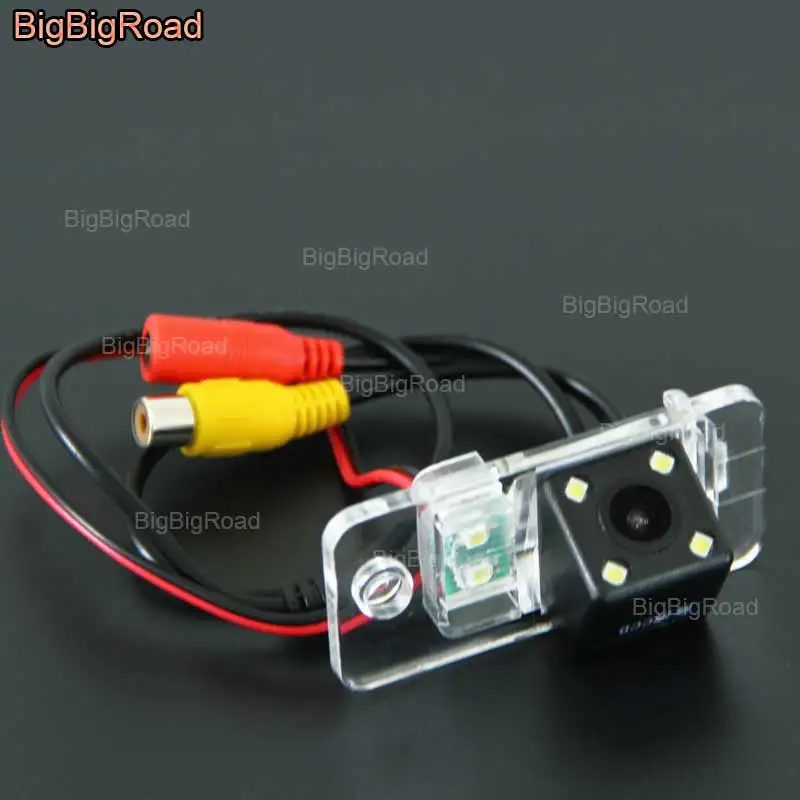 BigBigRoad Car Intelligent Dynamic Track Rear View Camera Reversing For Audi A3 A6L A6 A8 A4 B6 / B7 B8 Q7 S5 S6 S8 RS4 | Автомобили и