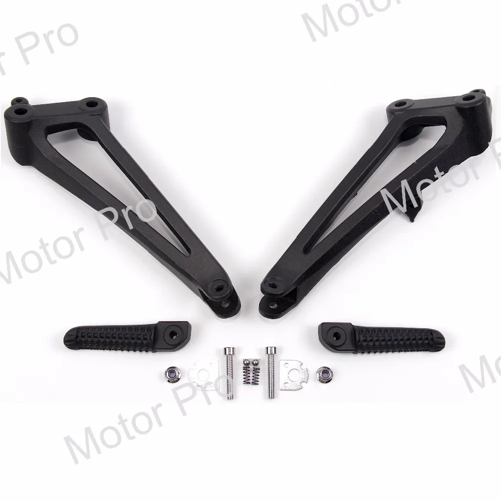 Задние подножки для Yamaha YZF R1 2009 2010 2011 Пассажирские педали кронштейны аксессуары