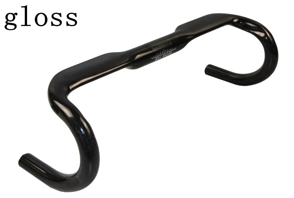 wacako cycling bicycle road handlebar full carbon fibre bike handlebars parts inner cable routing 31.8*400/420/440mm | Спорт и
