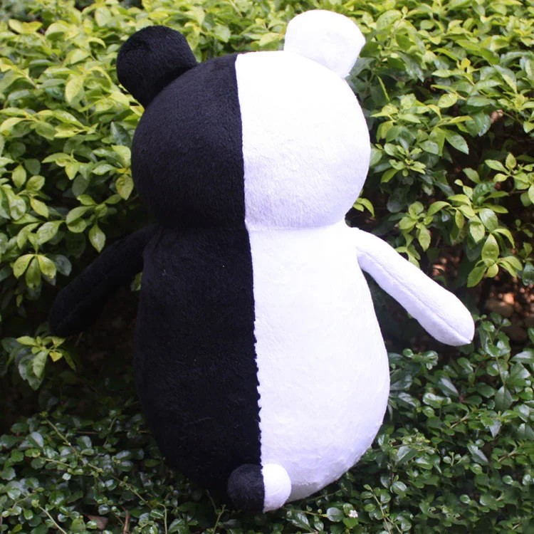 1" Danganronpa медведь аниме Dangan Ronpa Monokuma плюшевая кукла черный белый медведь мягкая игрушка подарок для детей