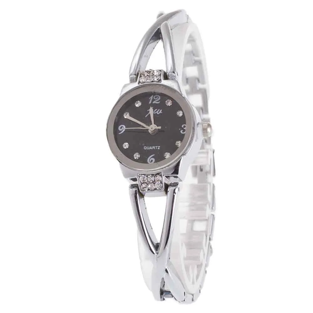 Reloj mujer модные женские минимализм стразы золотые нержавеющая сталь наручные часы