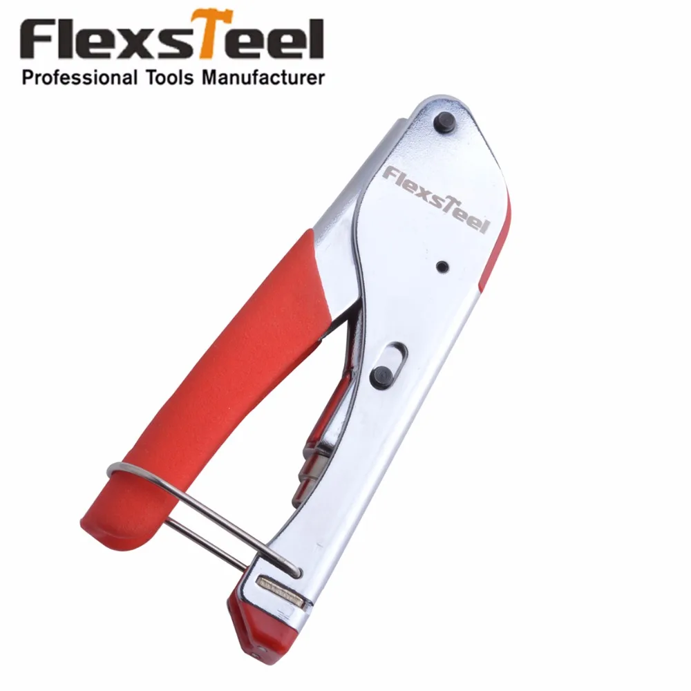 Обжимной инструмент Flexsteel для коаксиального кабеля сжатия обжимной разъема F RG6