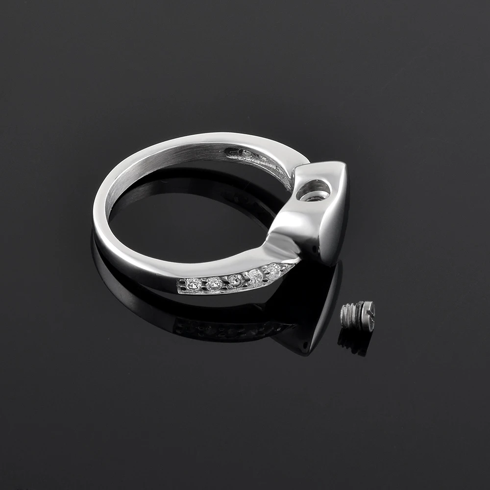 

CMR9015 10pcs/Lot 316L Qualified Metal Unisex Finger Ring Great Hand feel Cremation Memorial Jewelry Ring for Ashes