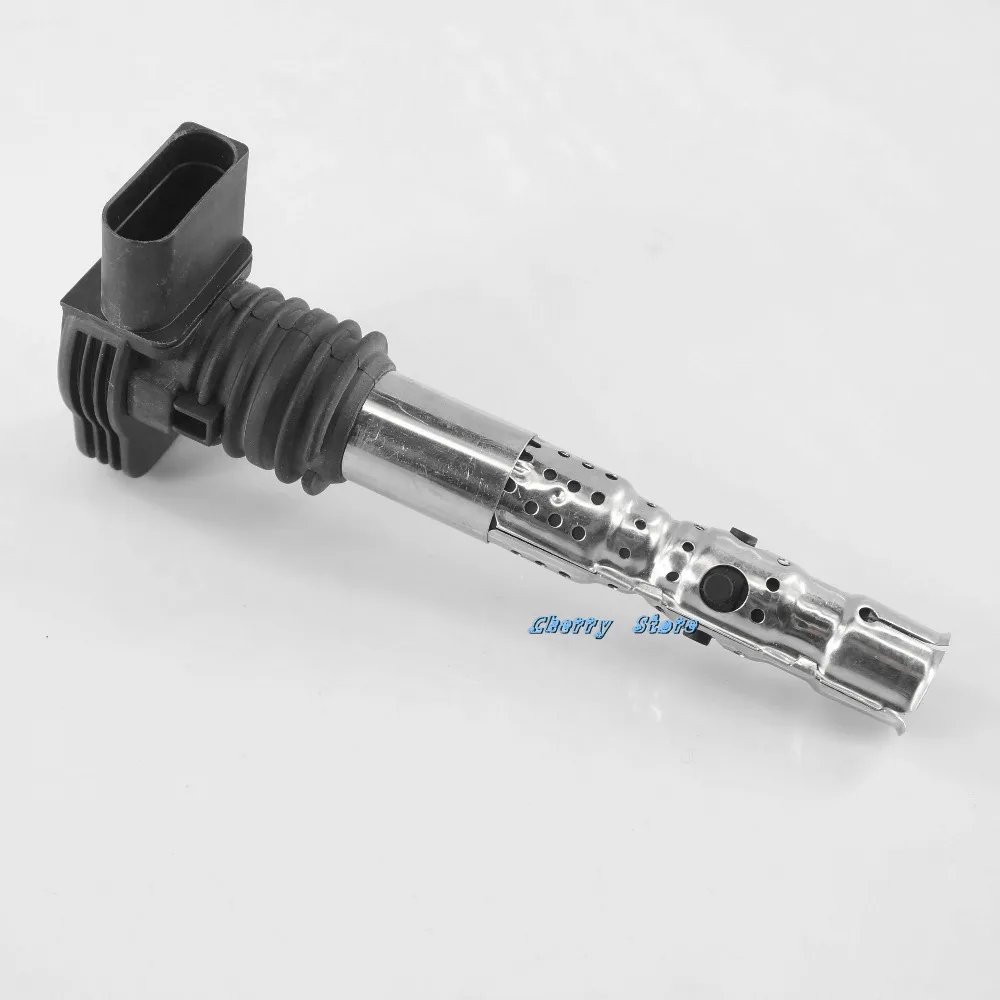 NEW 06B 905 115 R 4Pcs Ignition Coil For VW Volkswagen Jetta MK4 Bora Golf Passat B5 Beetle AUDI A4 A6 TT 1.8T UF521 UF411 | Автомобили и