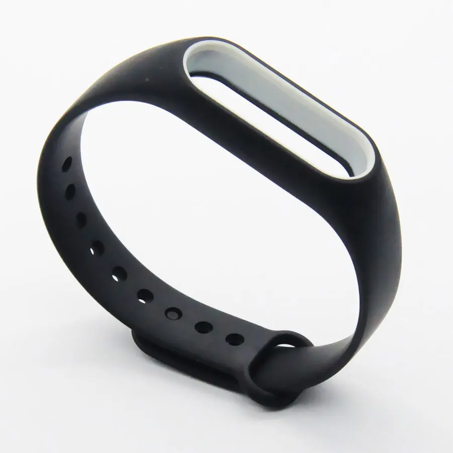 Двойной цвет для mi band 2 аксессуары pulseira mi band 2 ремешок сменный силиконовый ремешок для xiaomi mi2 умный Браслет