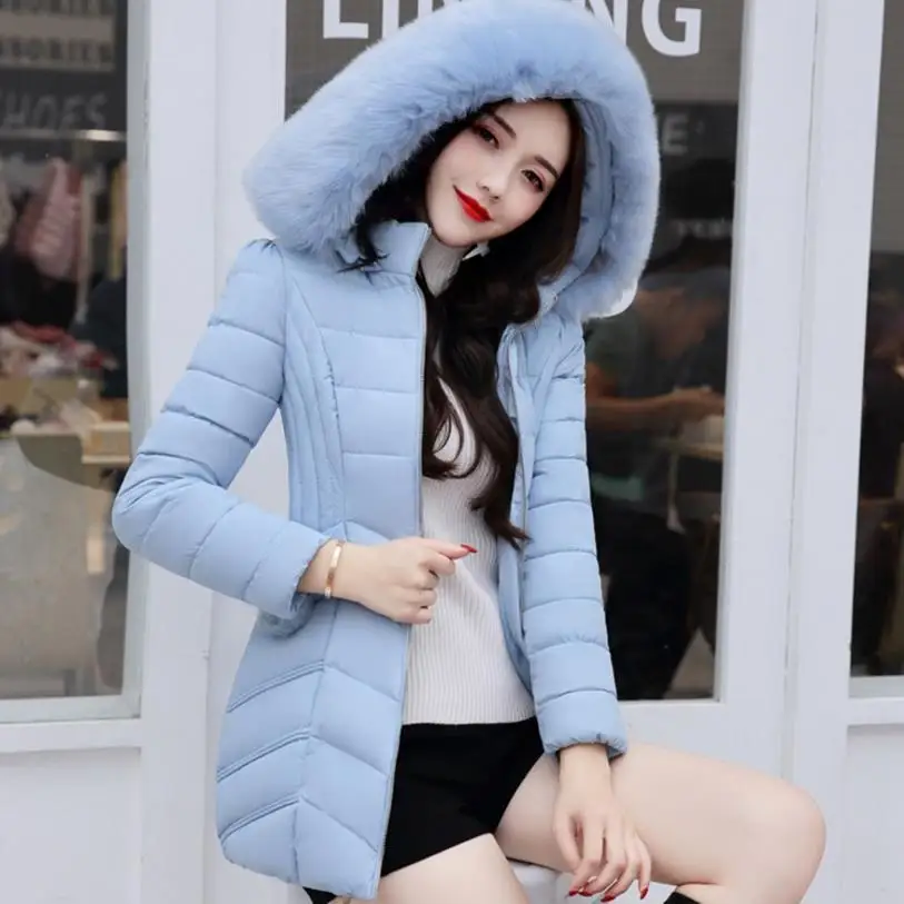 

Winter Thick Outwear Coat Women Winter Woman Parka Bio Down Thickening Hooded Jacket For Women High Quality Cotton Parkas Coat