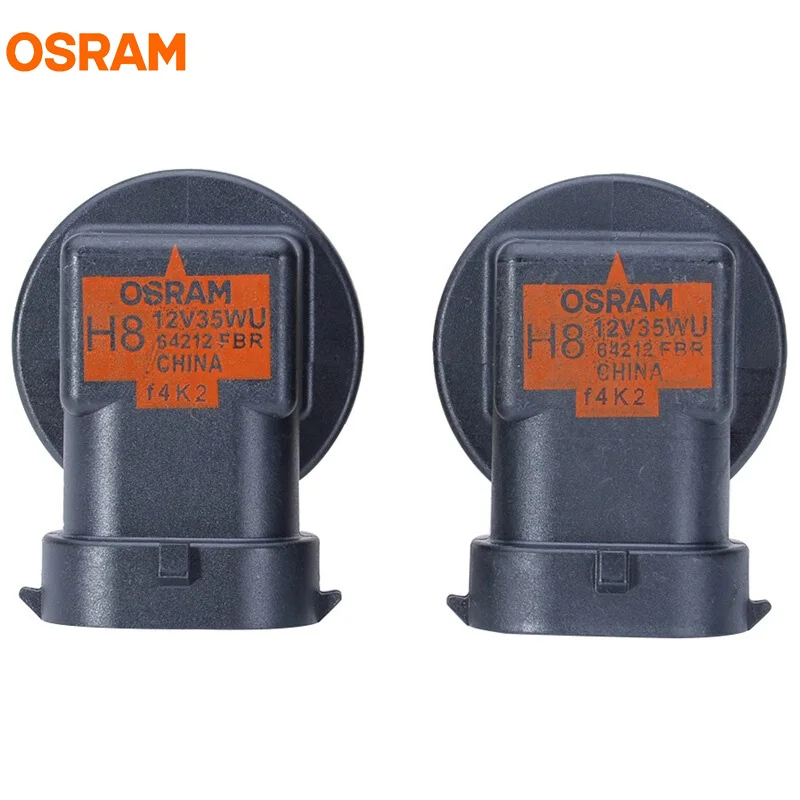 OSRAM H8 12 в 35 Вт 2600K 62212FBR PGJ19-1 противотуманная фара ксеноновая супер желтая противотуманная лампа автомобильный светильник 200% больше желтых ламп пара