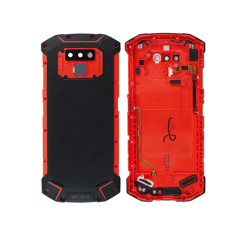 Чехол ocolor Для Doogee S70, прочный защитный чехол на заднюю панель, Сменный Чехол Для Doogee S70 Lite Bateria, противоударный чехол 5,99'' - Цвет: Red
