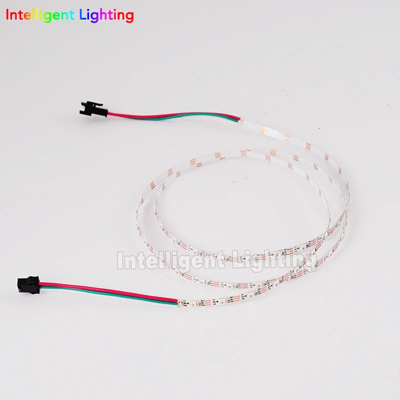 1 м/2 м SK6812 RGB 30 светодиодов/м 4 мм/60 светодиодов/м 4 мм/5 мм/144 светодиодов/м 7,2 мм ширина пикселя Светодиодная лента, SMD 3535/5050, ПХБ белого IP30 DC5V