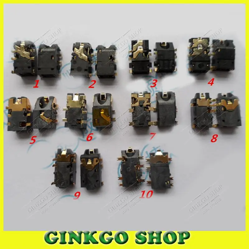 10 моделей 20 шт./лот аудиоразъем коническое аудио соединение для планшетных