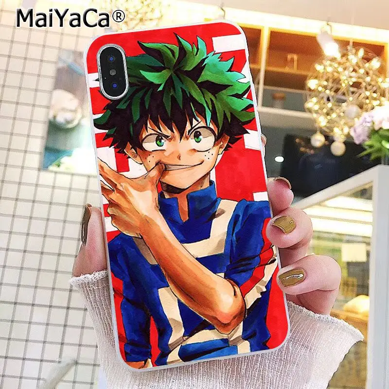 A9 MaiYaCa аниме мой герой Academy deku bakugou Boku no Hero Academy чехол для телефона для iphone 11 Pro 8 7 6 6S Plus X XS MAX 5 5S SE XR - Цвет: A9