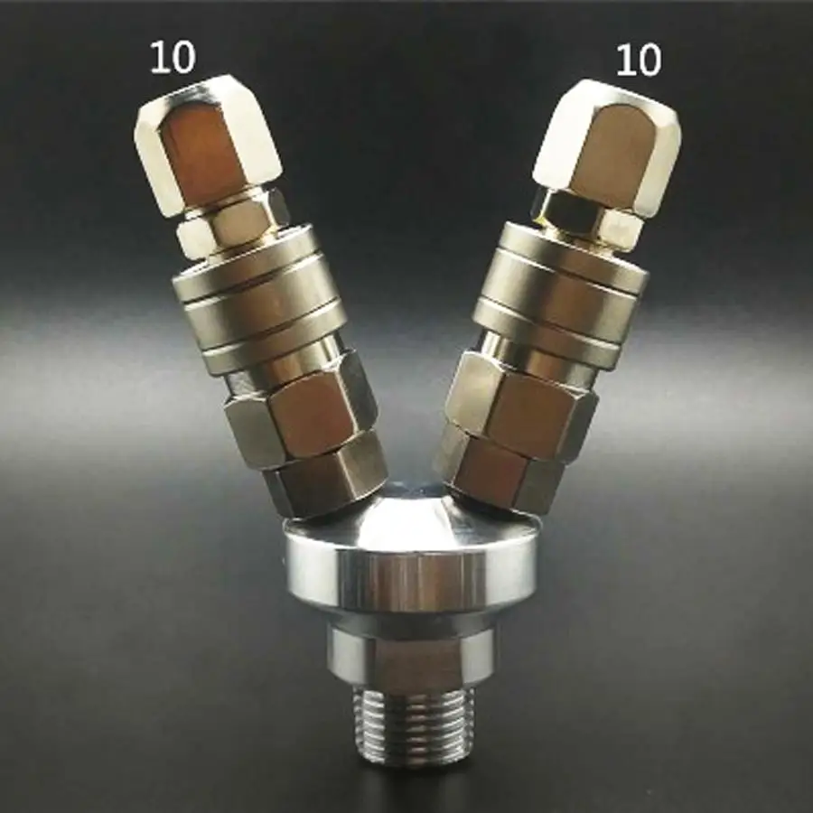 2 способа 1/2 &quotBSP Мужской C Тип воздушный шланг быстрая муфта разъем высокое