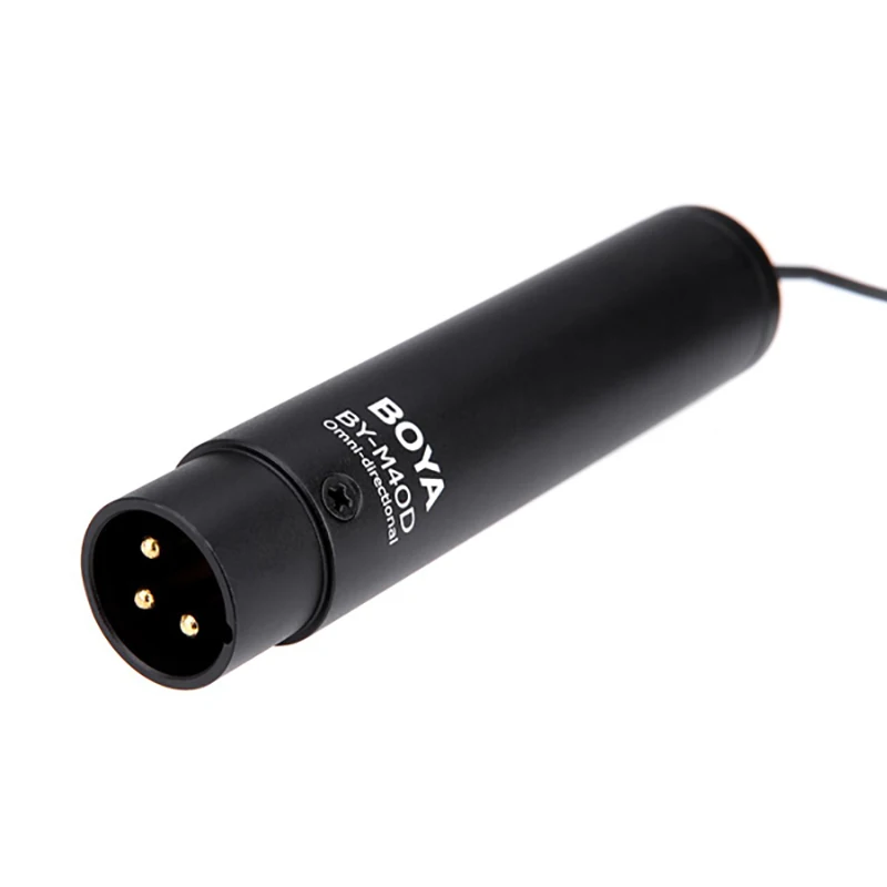 BOYA BY-M40D всенаправленный микрофон лавалье для sony Видеокамера Panasonic зум H4n H5 H6