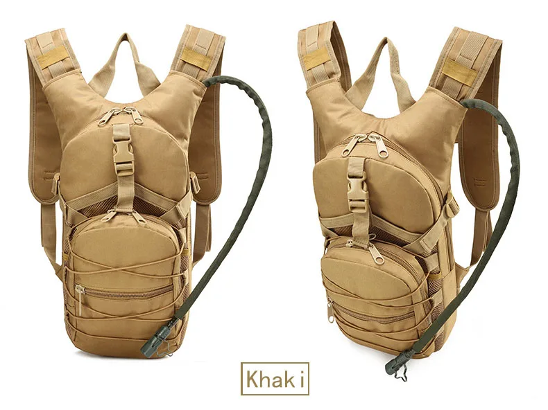 Khaki Манкатер,, тактический рюкзак, сумка для воды, Спортивная, Camel, гидратация, военная сумка, рюкзак, велосипедный, походный, пакет - Цвет: Khaki