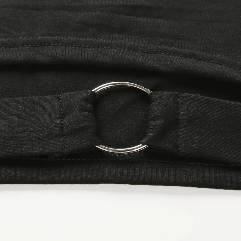 Женский укороченный топ с буквенным принтом открытая майка открытым пупком