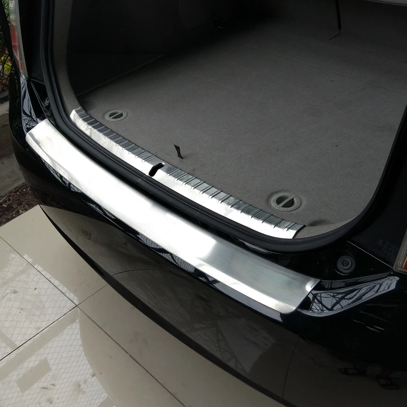 Нержавеющая сталь задний бампер брюки карго шаг подоконник Защитная крышка