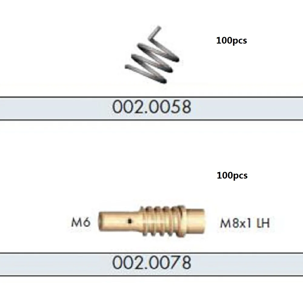 100pcs  Binzel or BW style 15AK MB15 Gas Nozzle Holder for MIG MAG Welding Torch For Mig Welder MIG-160 JINSLU SALE1
