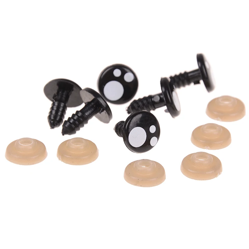 100 шт. Мультяшные безопасные глаза для носа кукол игрушки подошва Мишки Тедди
