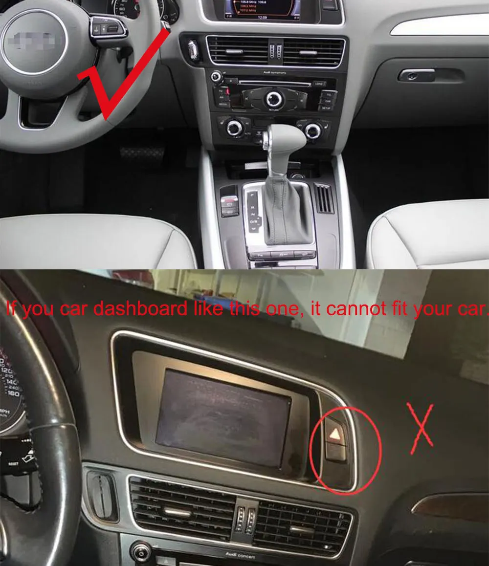 2 Din Android 7,1 Автомагнитола для Audi Q5 2010 2011 2012 2013 Стерео gps навигация Автомагнитола