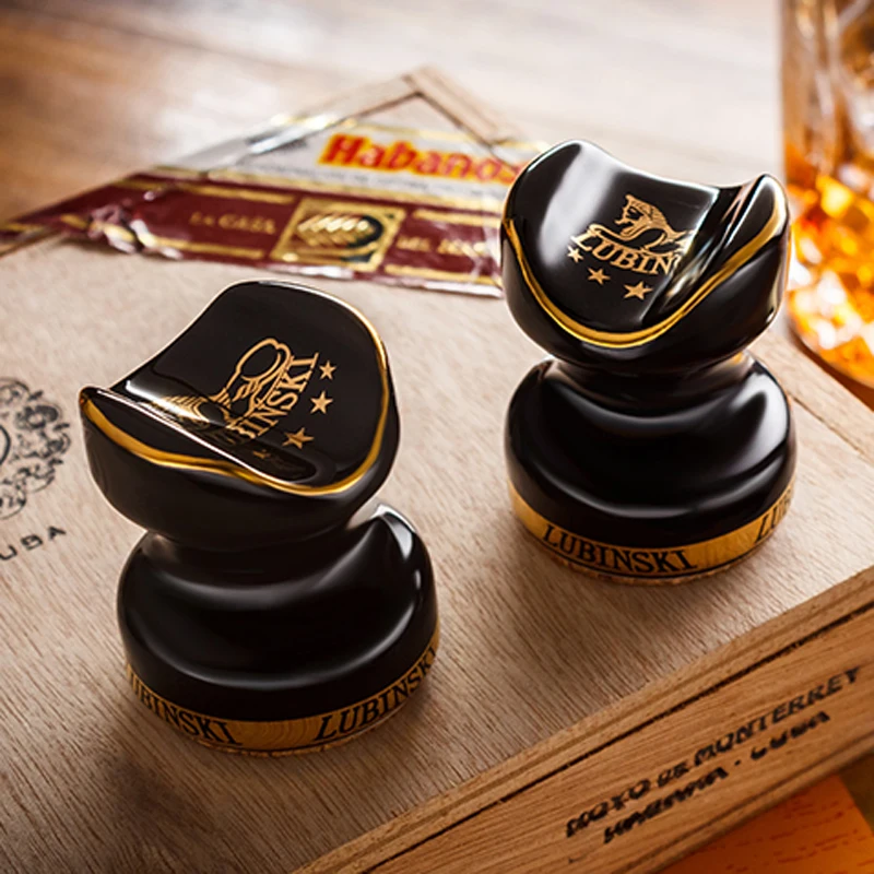 2 шт. COHIBA портативная сигара лоток керамический Настольный держатель для сигары