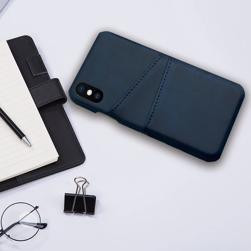 Для iPhone XS MAX кожаный чехол с отделениями для кредитных карт задняя крышка чехол s для iPhone X XR 6 6S 7 8 Plus 11 pro max чехол кожаный чехол
