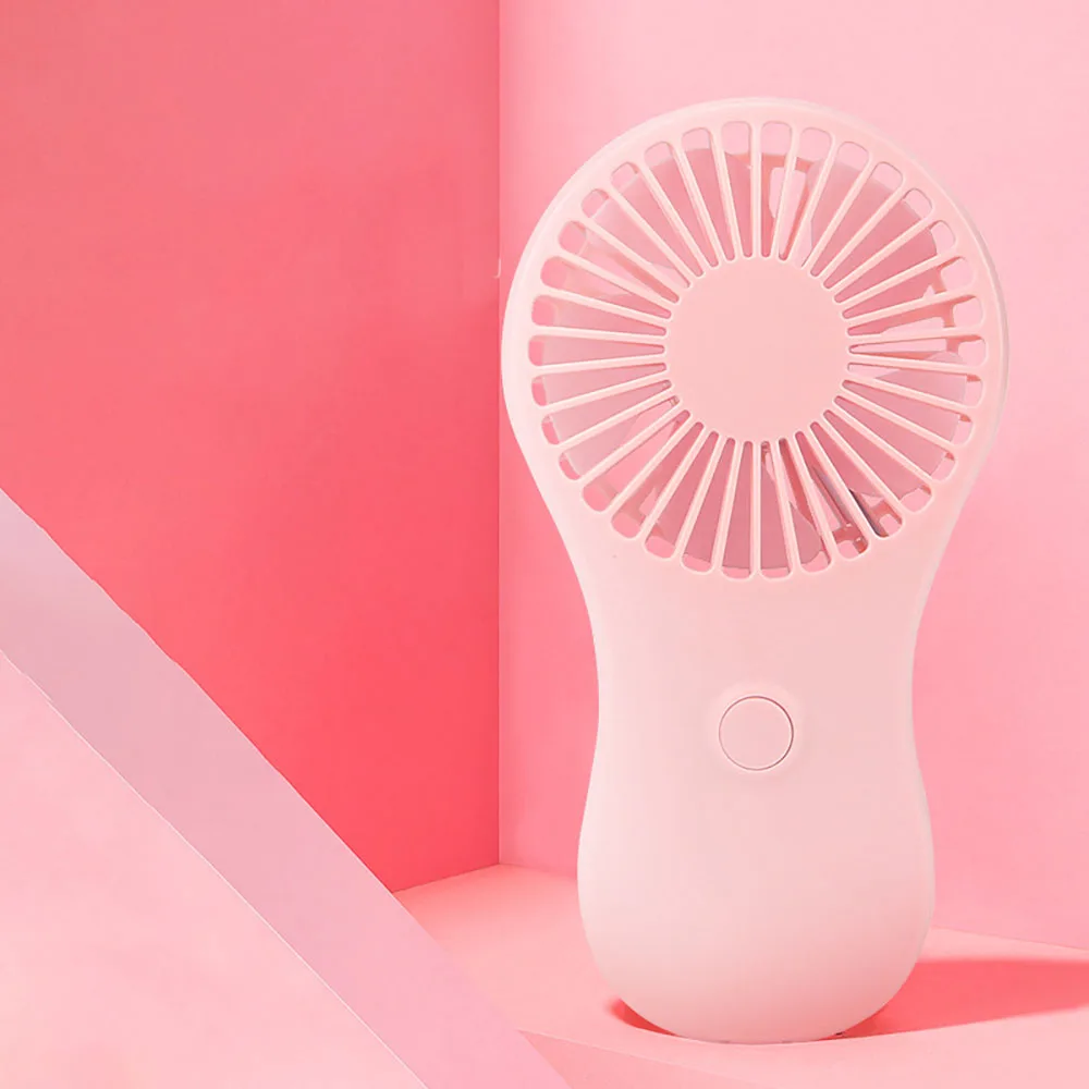 Ins Mini Fan Portable Pocket Cooler Cool Air Hand Held Cooling Fan Power By 3 AAA Batteries for Office Outdoor Home TikTok vogue