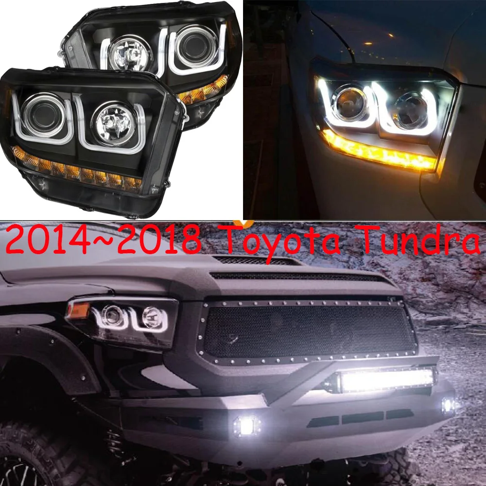 Задний бампер противотуманный фонарь для Tundra головной светильник 2014 ~ 2018