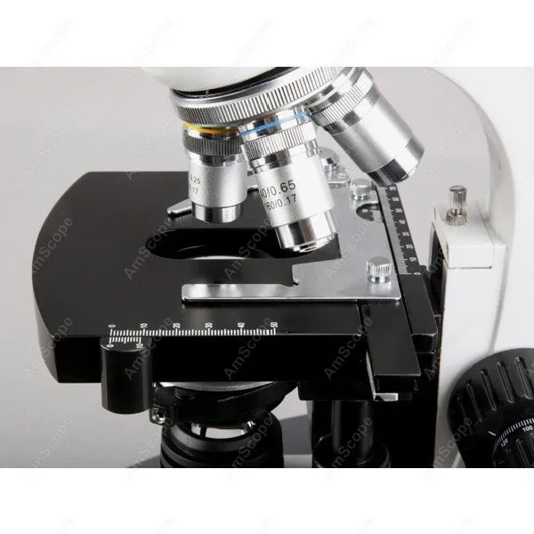Бинокулярный биологический составной Микроскоп поставка AmScope бинокулярный 40X